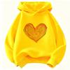 Artistic Love Heart Colorful Design Hoodie Kids Children's Sweatshirt  for Boys Girls Casual