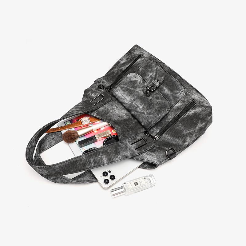 Stiilne retro naiste suure mahutavusega crossbody käekott