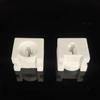 Wear-Resistant, Pressure-Resistant Alumina Ceramic Square Block and Single-Hole Insulator