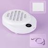 Quiet Nail Drill Dust Extractor Collector Powerful Filtration Rechargeable Battery Compact ABS Body For Salon Home Use