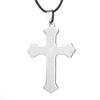 ZRM Jewelry Stainless steel Bible Necklace Jesus Cross Pendant For Men Women Gifts