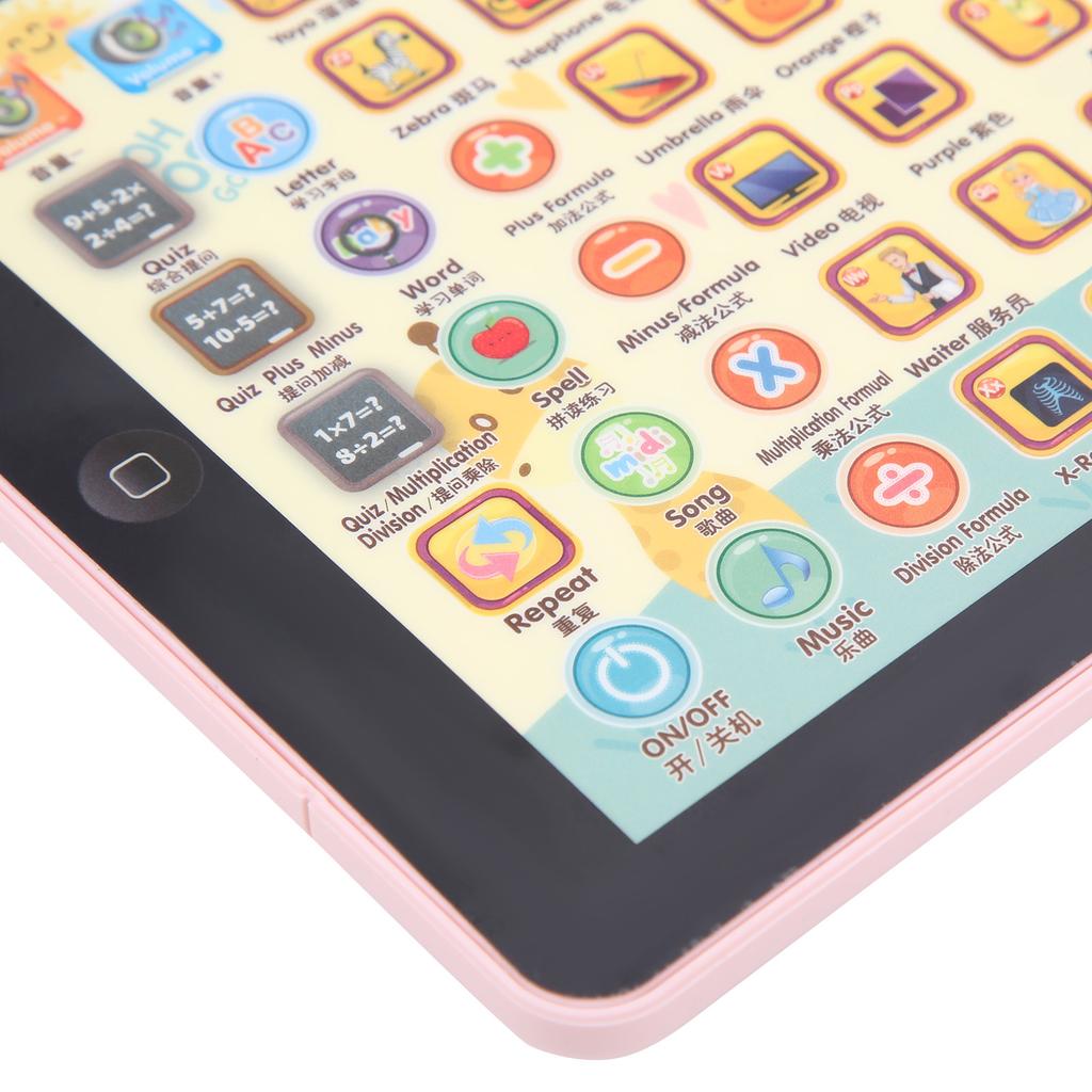 ABS Kid Children Tablet Pad Learning Letters Words Numbers Educational Electronic Toy