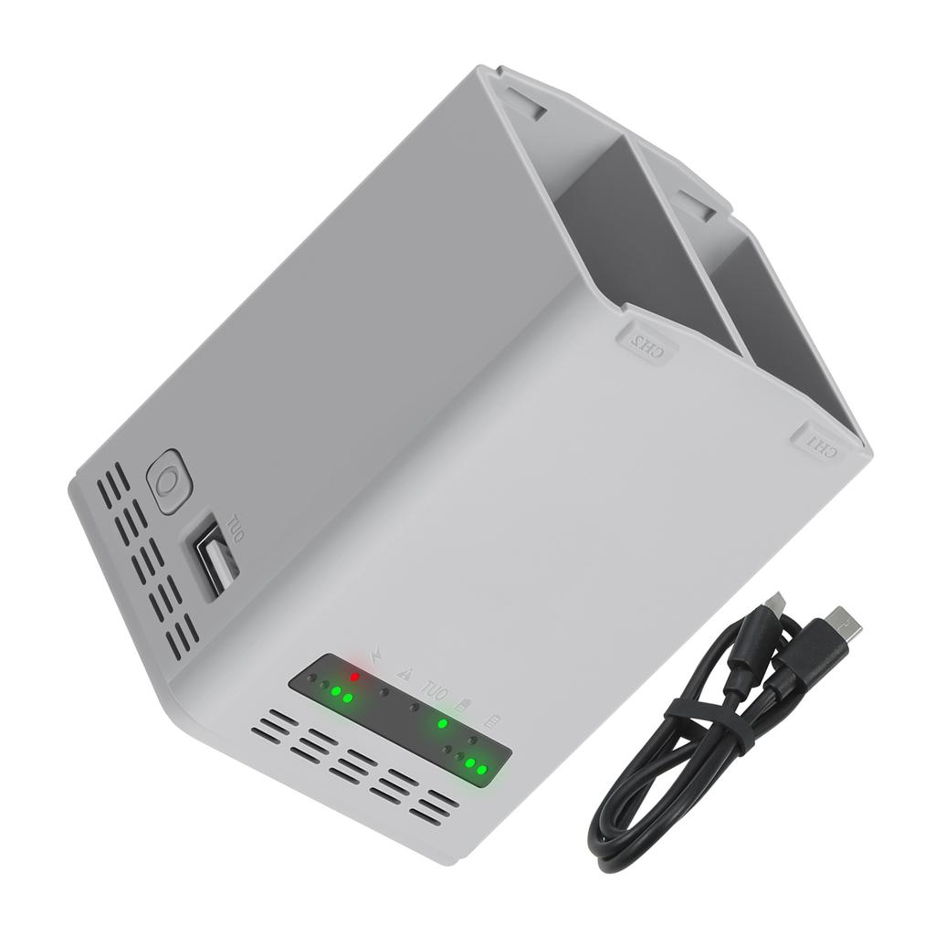 Hubs de Carregamento de Bateria Bidirecionais para Baterias Mini 5 / Mini 4 3 LED Carregamento Hubs de Carregamento USB para Bateria de Câmera