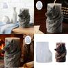 Forest Wolf Silicone Candle Mould For Handmade candlewax Creations And Soap Making Projects