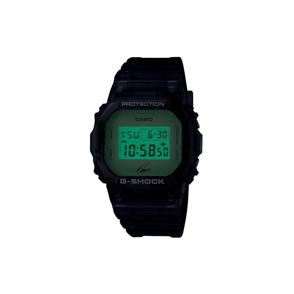 CASIO G SQUAD Quartz Movement Resin Strap Watch Men's Watches Gray Dial DW-5600RI22-1JR