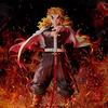 Aniplex Jump Demon Kimetsu No Yaiba Movie Mugen Train Rengoku Kyoujuro Scale Figure Slayer 1/8