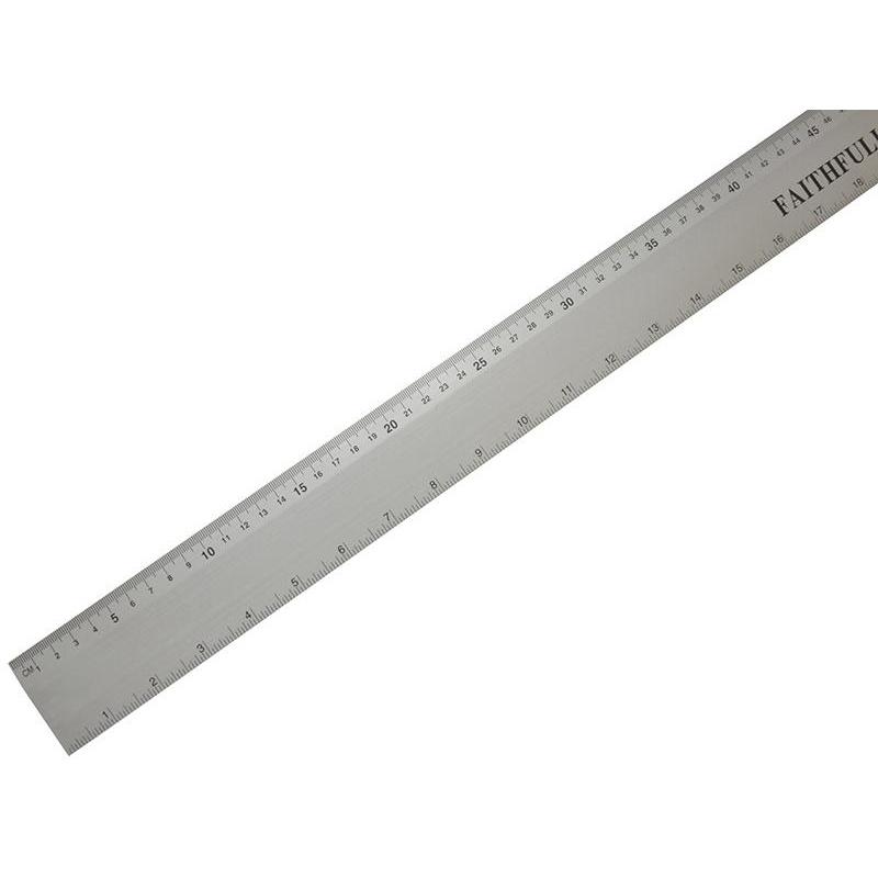 Faithfull Aluminium Flat Rule