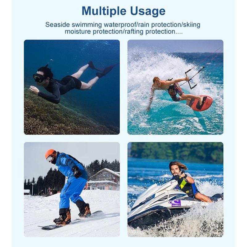 Universal Floating Airbag Waterproof Swim Bag and Phone Case Accessories