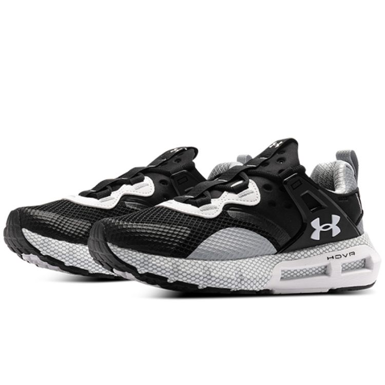 Under Armour Hovr Mega Movement NM Comfortable Versatile Breathable Lightweight Low-Top Casual Shoes Women Sneaker Black 3023873-005