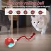 Automatic Smart Cat Toys Fast Rolling Imitate Mouse Tail Dog Cat Training Ball with Bird Sounds Indoor Playing