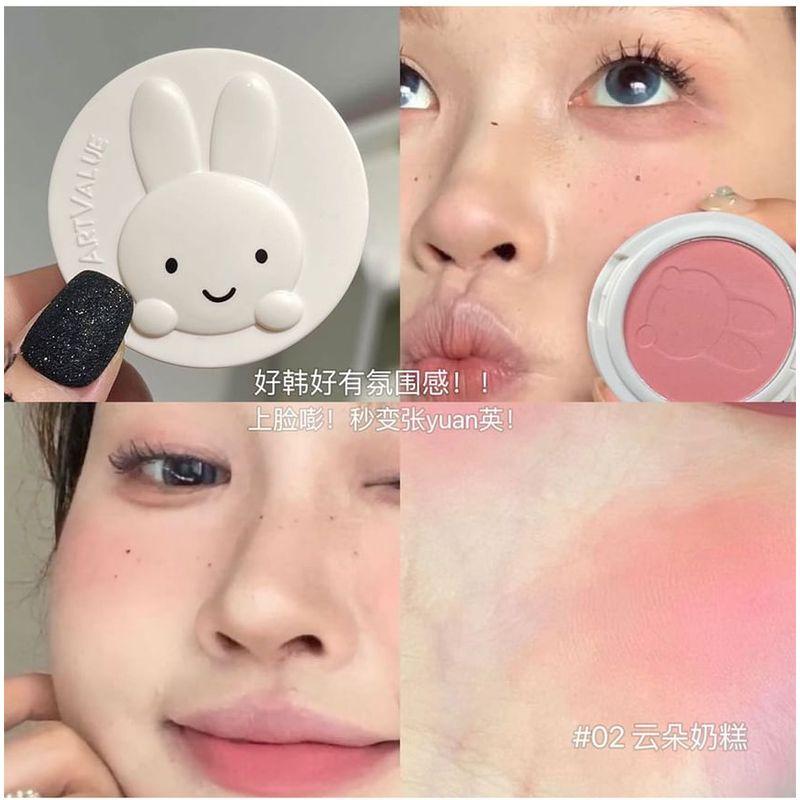 Art Value - Cute Little Rabbit Blush - 4 Colors