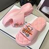 2023 Women's Fashion Thick-Soled Heightening Non-Slip Slippers for Indoor & Outdoor Winter Wear