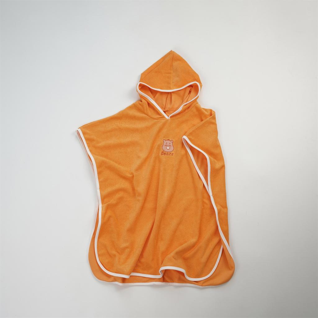 110-130cm Children's Bathrobe Spring and Summer Cotton Towel Material Boys and Girls Hooded Bath Towel Bathrobe