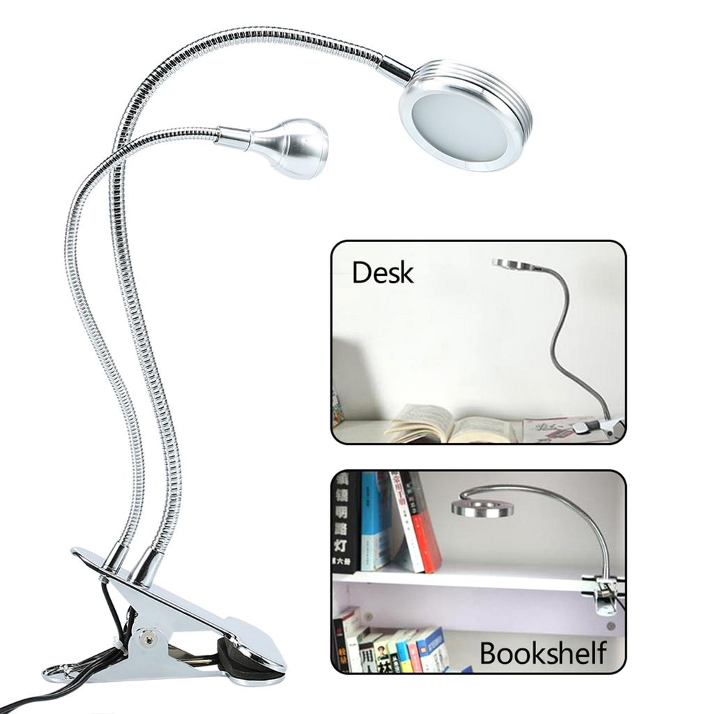 2in1 Portable USB Makeup Tattoo Permanent LED Lamp Adjustable Eyelash Manicure Light