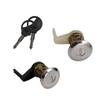 1 Set 9170N8 Lock Cylinder Kit With 2 Keys For Peugeot