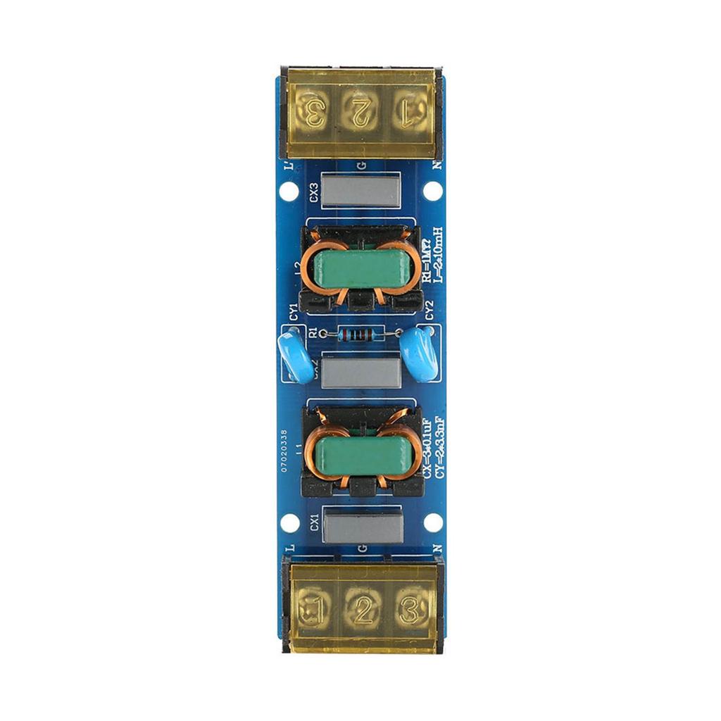 EMI High Frequency Two Stage Power Low Pass Filter Board For Power Supply (25A)