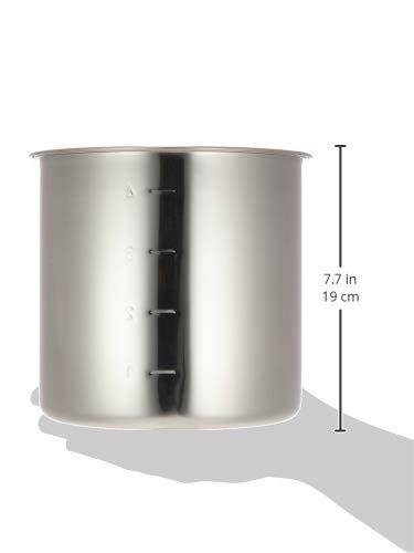 EBM 18-8 Kitchen Pot/Stock Pot, 18cm, Handleless