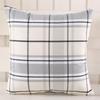45x45cm Soft Linen Plaid Striped Pillowcase Sofa Waist Cushion Cover Home Office Chair Party Decoration