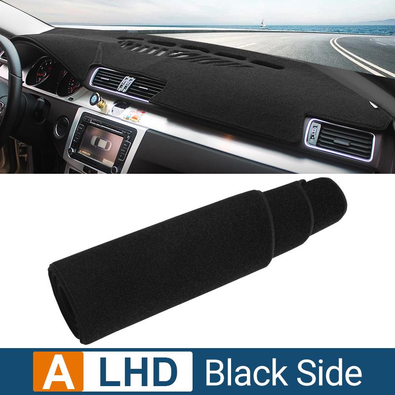 For Volkswagen VW Passat B6 2005 2006 2007-2012 CC 2009-2013 Car Dashboard Cover Mat trument Carpet Non-slip Pads Accessories A Black Side LHD