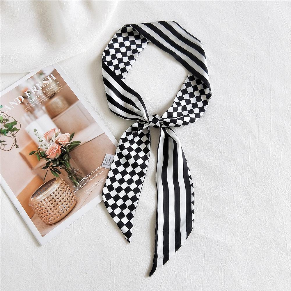 Neue Schals Seidenschals Damen Frühlings- und Herbstsaison Lange dekorative professionelle Schals Sommer Dünne Stile gepaart mit stilvollen Hemden