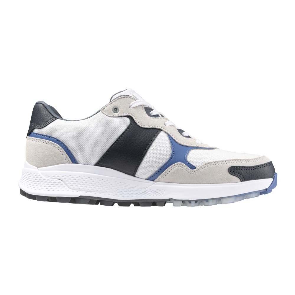 Golf Shoes MZU STREET MGU Street Spikeless White x Blue cm 3E [Mizuno] Men's 26.5