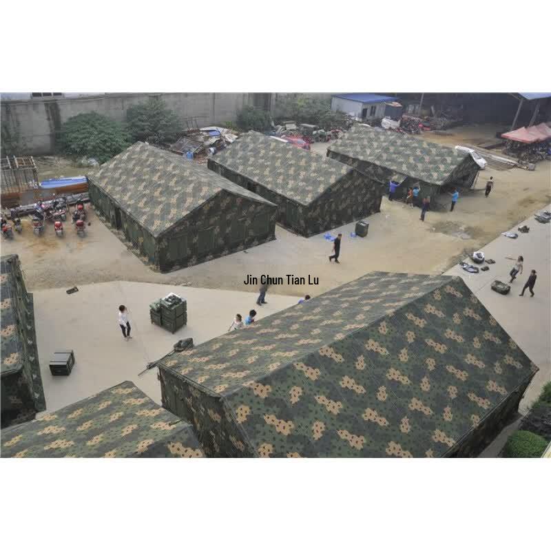 QinPeng 72 kvm Militärt Matsals-tält Tillbehörskit