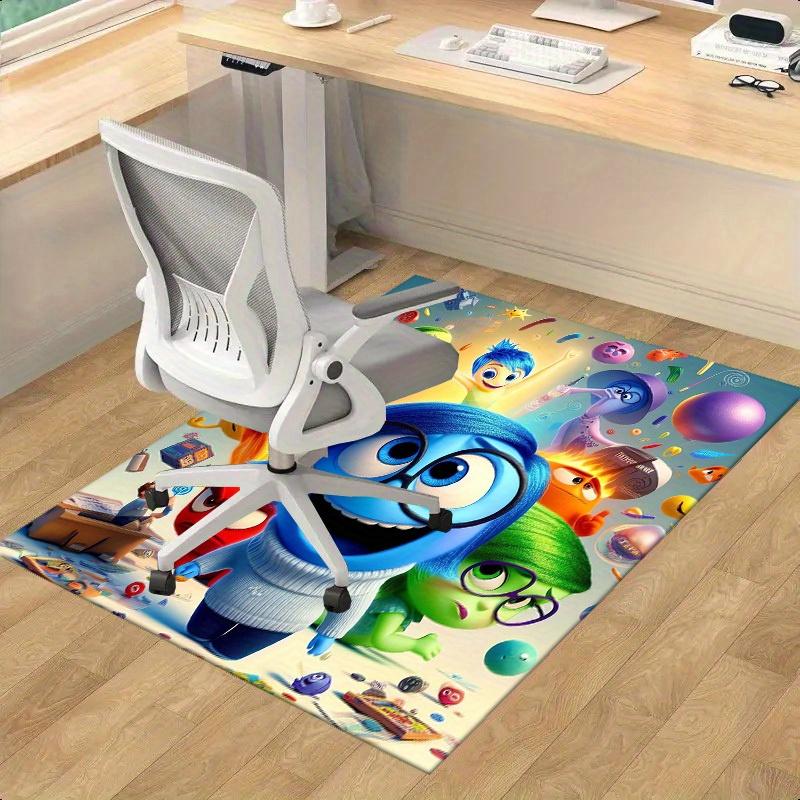 

1pc, Interior Design: Vibrant Inside Out Themed Area Rug for Home Decor, Office Carpet, Chair Cover, Outdoor Mat - Perfect Gift Idea! H068 60cm by 90cm