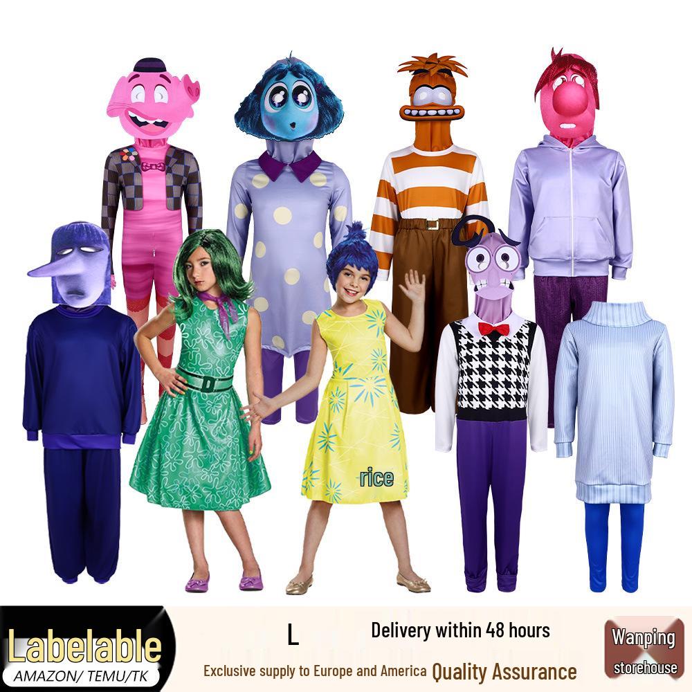 Inside Out 2 - Joy Costume for Cosplay & Halloween Performances