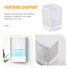 Manual Wall Mount Soap Dispenser Foaming Hand Soap Dispenser Heavy Duty Plastic Easy Press Dispense Non Leak Design for Hospital