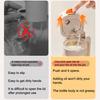 Oil Spray Bottle Dispenser, 2-in-1 Glass Material Kitchen Cooking Oil Sprayer, Refillable Cooking Spray Bottle with Tipper, Food Grade Spray
