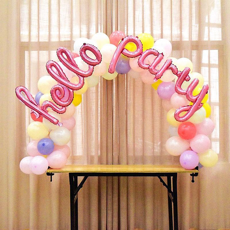1Set Adjustable Balloon Arch Frame Kit Plastic Balloons Garland Stand Column Birthday Wedding Party Baby Shower Decor