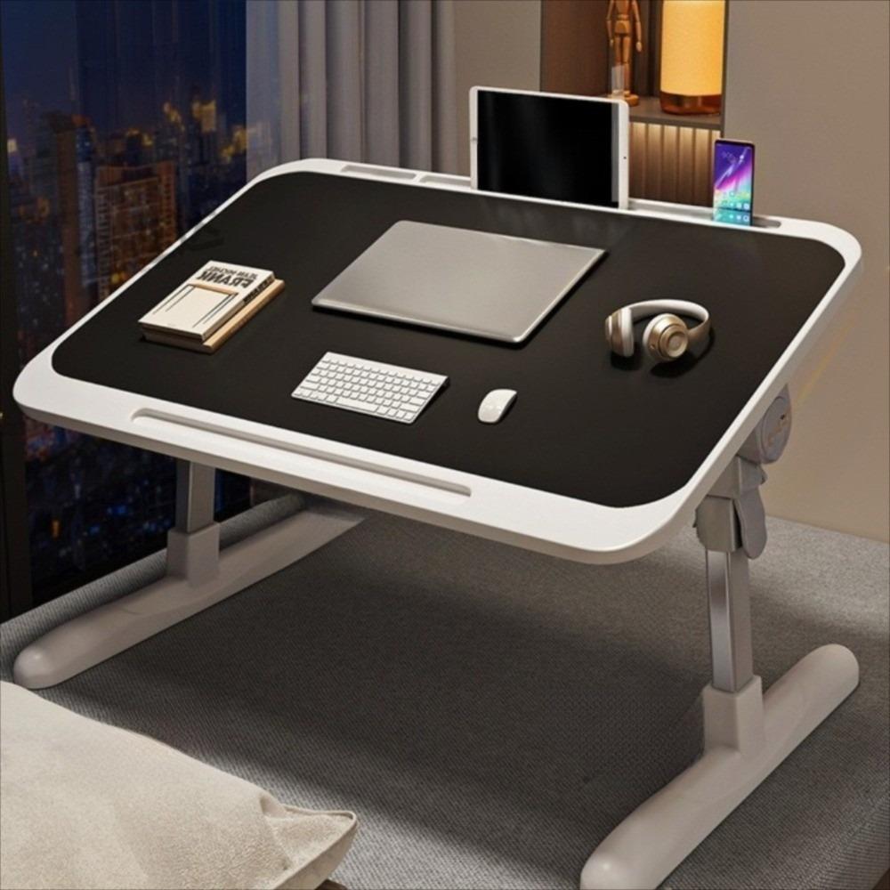 Portable Adjustable Height Lifting Bed Table Display Stand with Drawer Foldable Laptop Table Lazy Learning Desk Bed Use