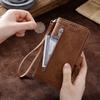 Multicard Solt Zipper Flip Leather Wallet Case For iPhone 14 15 Pro Max 13 12 Mini 11 SE 2025 X 6 6s 7 8 Plus XR XS Book Cover