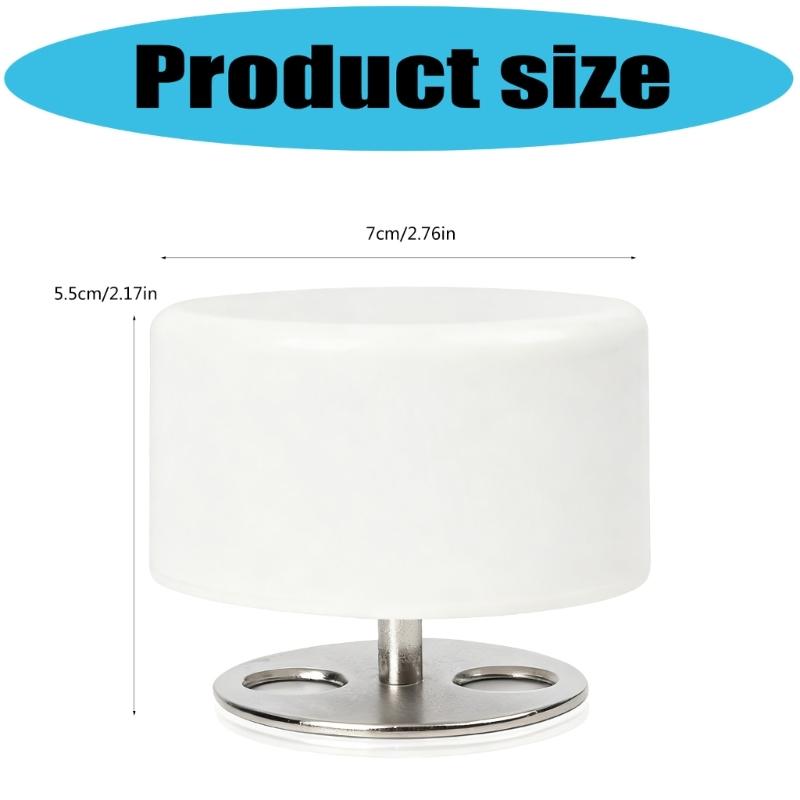 18 Tone Clockwork Round Music Box Base Plastic DIY Craft Decoration With Smooth Rotating Melodies Musical Movement