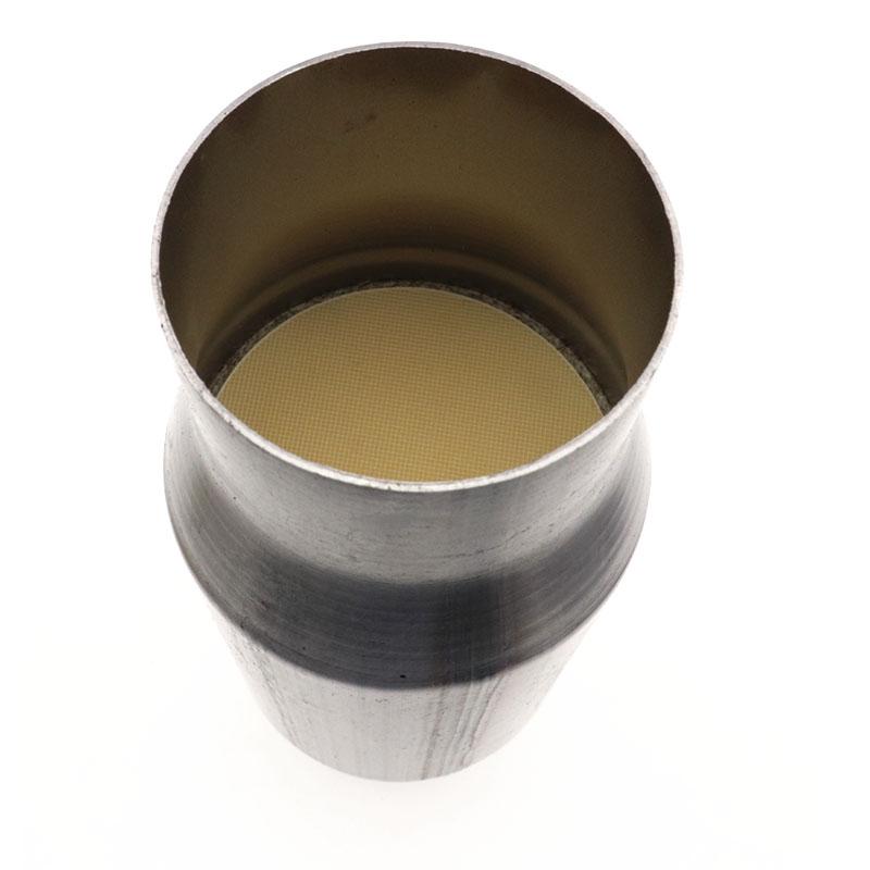 Universal 3"/7.62cm Car Catalytic Converter Exhaust Systems Muffler Length High Flow 11" Stainless Steel Car Engine Accessories