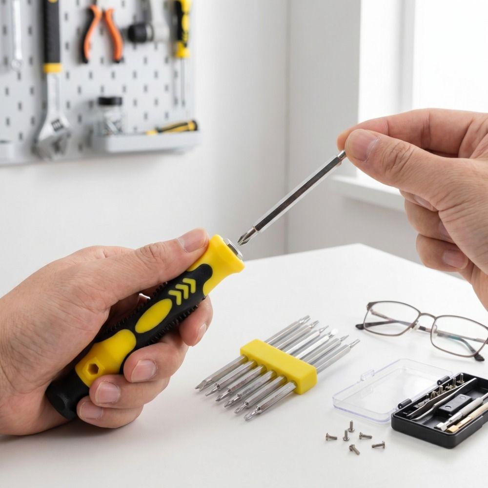 Phillips Bit Multifunctional Screwdriver Flat Head Hex Screwdriver Torx Screwdriver  Household Use