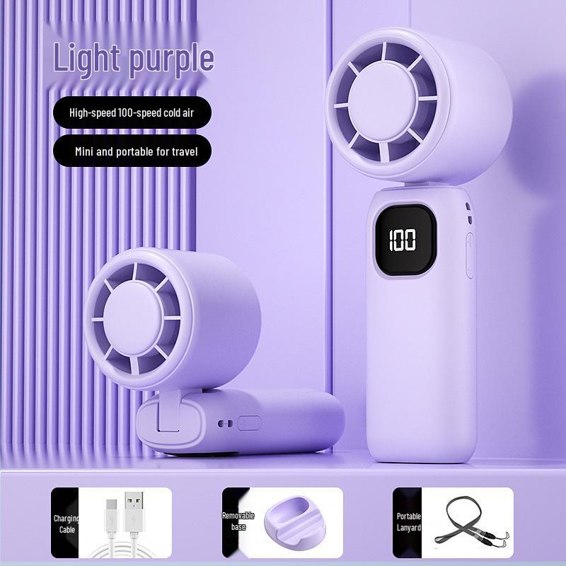 Portable Neck-Hanging Mini Turbine Cooling Fan 192x90x40mm