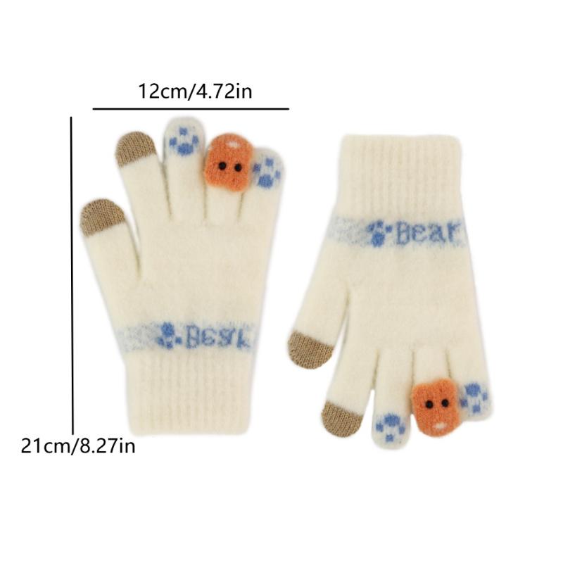 Warm Gloves For Autumn And Winter With Added Fleece And Thickening As Well As Warm Gloves For Cycling Outdoors