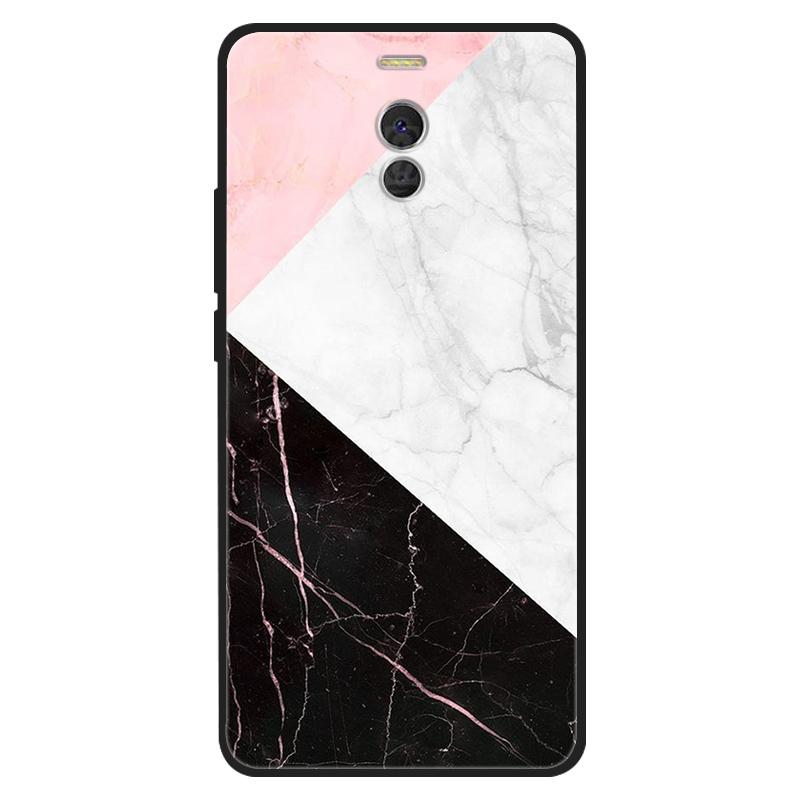 For Meizu M6 Note Case Silicone Cat Painted Soft Black Cover for Meizu M6Note M3 Note 8 Cover TPU Coque Protective Capa