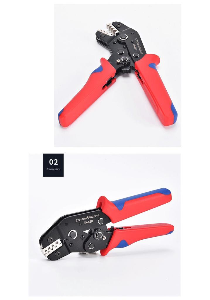 Automotive Wire Harness Crimper: SN-28B, SN-48B, SN-58B Ratcheting Tool