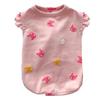 Small Dog Clothes Fashion Comfortable Warm Pet Cat Apparel for Pomeranian Schnauzer Poodle Teddy Dog Pink S