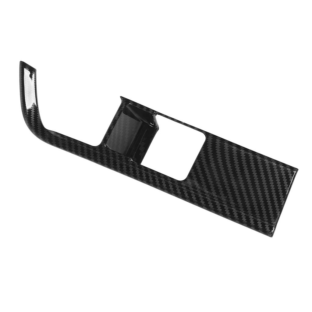 Scheinwerferschalter Blende Abdeckung Kohlefaser Muster Scheinwerferschalter Einstellfeld Dekorativ