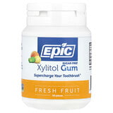 Chewing-gum au xylitol, sans sucre, fruits frais, 50 pièces
