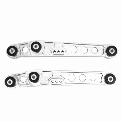 Rear Lower Control Arms Subframe Brace Kit for Honda Civic 92 95 (Silver)