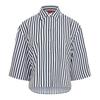 Hugo Womens/Ladies Striped Drop Shoulder Boxy Shirt