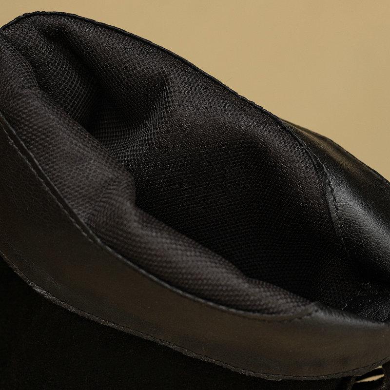 Mid Calf Fringe Boots Women with Hidden Heel 2025 Flock Height Increasing Shoes for Wide Calf Size 33-44