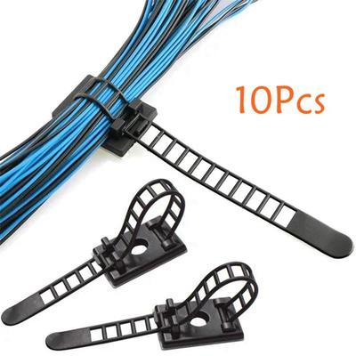 10 adet yapışkanlı kablo klipsi tel klipsi araba kablo düzenleyici kablo tel yönetimi kablo tutucu araba ofis için