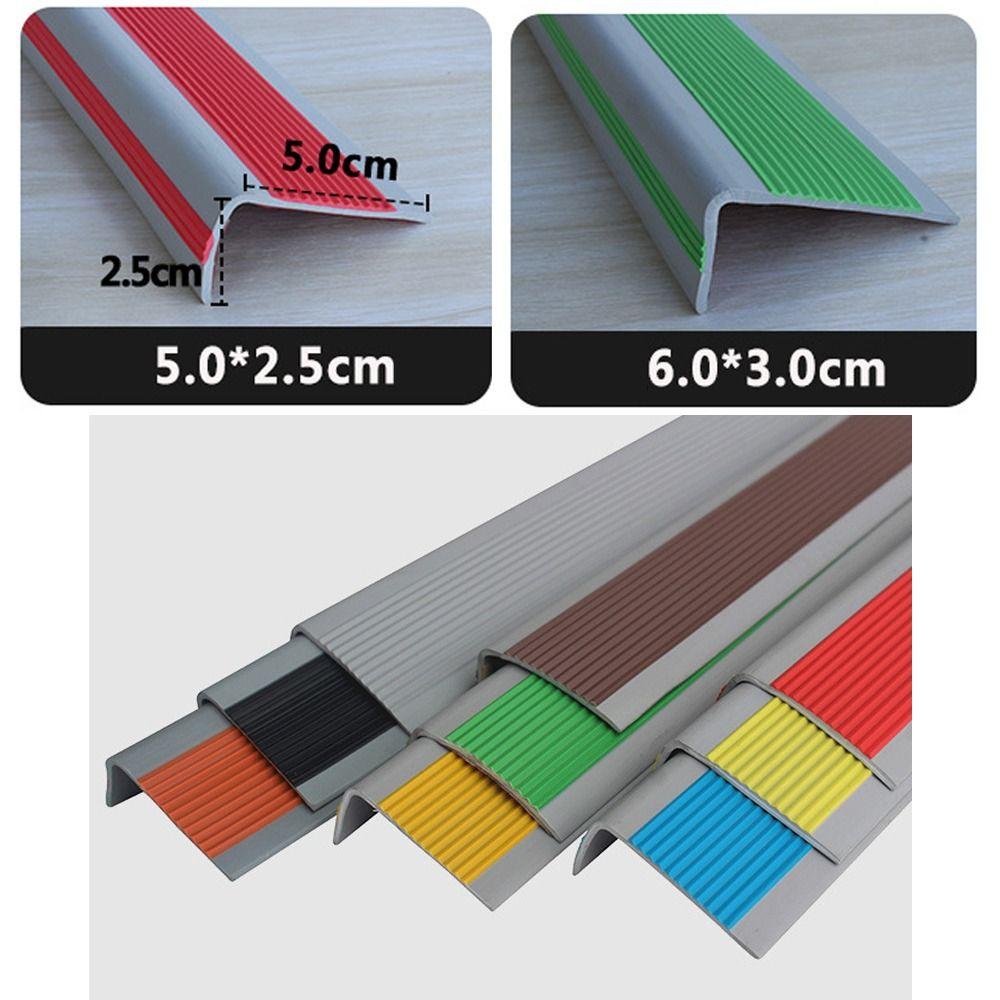 Of Grooves Against Mechanical Damage Anti-slip Strip Edging Nosings For Carpet Protector Strip