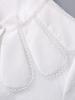 Nanyou Elegant French Petal Collar Women's Spring Shirt