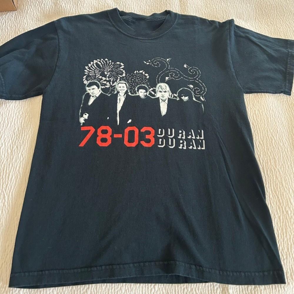 

New Vintage Duran Duran 2003 Reunion Gift For Fans Unisex S5XL Shirt SS243 Unisex T-Shirt XL